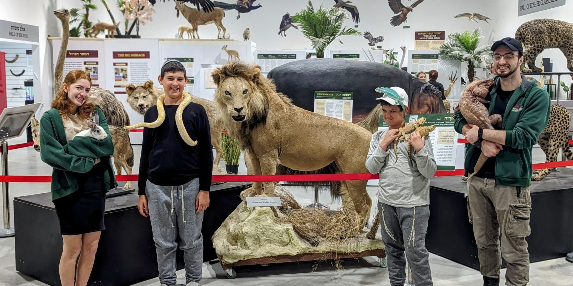 מוזיאון טבע תנכי אטרקציות למשפחות וילדים