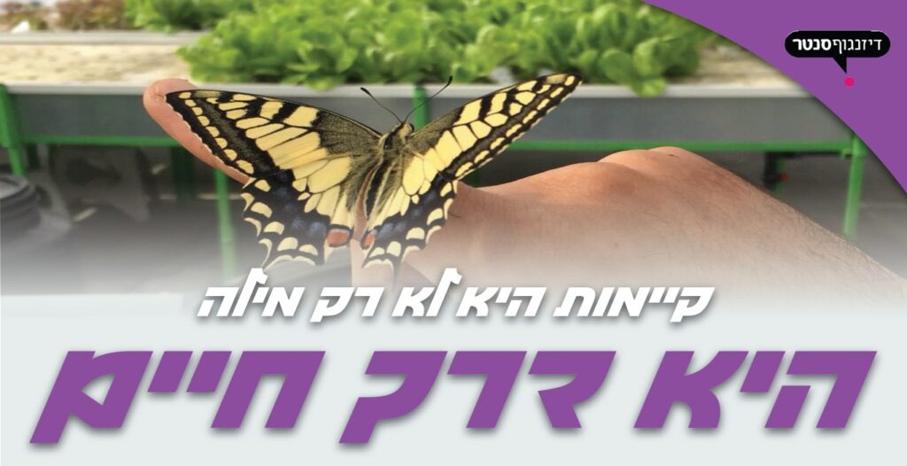 קיימות היא לא רק מילה דיזנגוף סנטר פעילויות לקייטנות בתי ספר וקבוצות מאושרת בגפן סנטר פארק